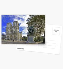 Cathédrale Notre-Dame et Charlemagne Postcards