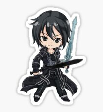 Kirito Stickers Redbubble