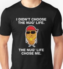 Funny Chicken Nuggets Gangster Nug Life Unisex T-Shirt