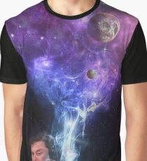 Elon Musk raucht das Universum Grafik T-Shirt