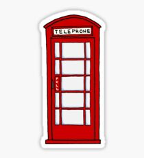 Telephone Booth Sticker