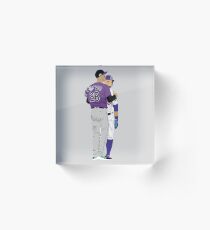 Javi Baez, Nolan Arenado Wild Card Hug Acrylic Block
