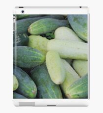 Miscellaneous cucumbers. iPad Case/Skin