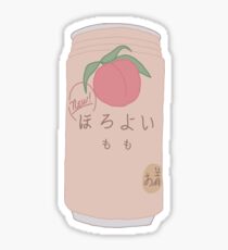 Peach Drink Sticker