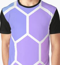 Cool Tone Rainbow Combs Graphic T-Shirt