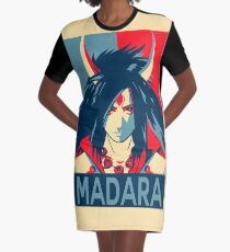 Madara Hope Poster Naruto Graphic T-Shirt Dress