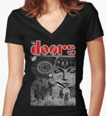 The Crystal Ship Women's Fitted V-Neck T-Shirt