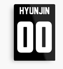 KPOP STRAY KIDS HYUNJIN 00 Metal Print