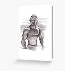 Daniel Craig - James Bond Greeting Card