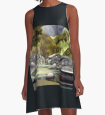Gunn Range Travellers A-Line Dress