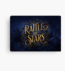 Rattle the Stars - Night Canvas Print