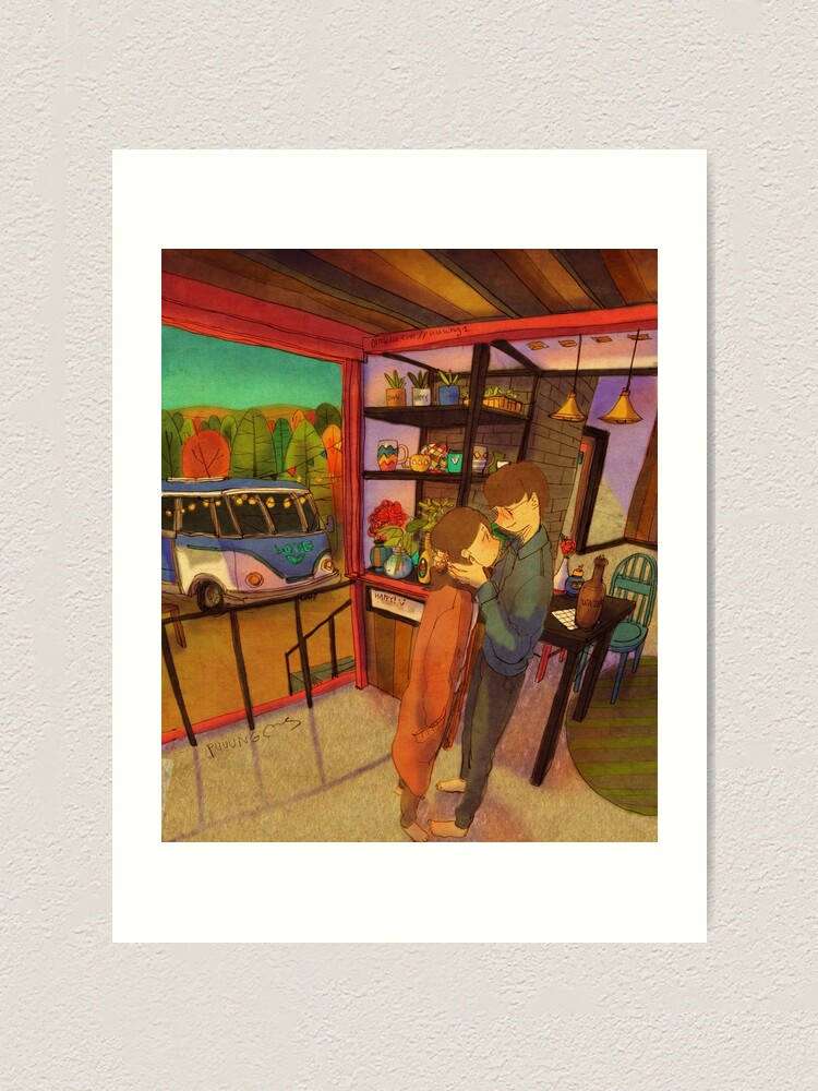 Alternate view of Don’t go Art Print