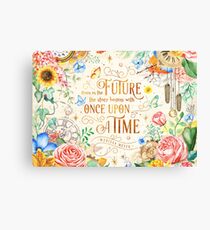 Once upon a time Canvas Print