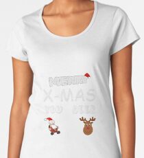 Merry X-MAS Women's Premium T-Shirt