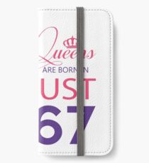 It's My Birthday 51. Made In August 1967. 1967 Gift Ideas. iPhone Wallet/Case/Skin