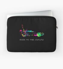 Delorean colors. Laptop Sleeve