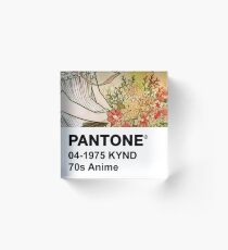 Bloque acrílico PANTONE 70 anime