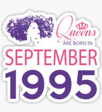 It's My Birthday 23. Made In September 1995. 1995 Gift Ideas. Sticker