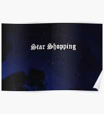 Sterne einkaufen Poster