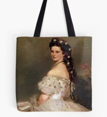 Bolsa de tela Emperatriz Elisabeth de Austria en traje de baile-Franz Xaver Winterhalter
