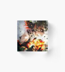 Der brennende Zorn von Bakugo Katsuki Acrylblock