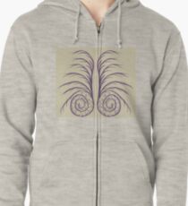 Searching Spiral Zipped Hoodie
