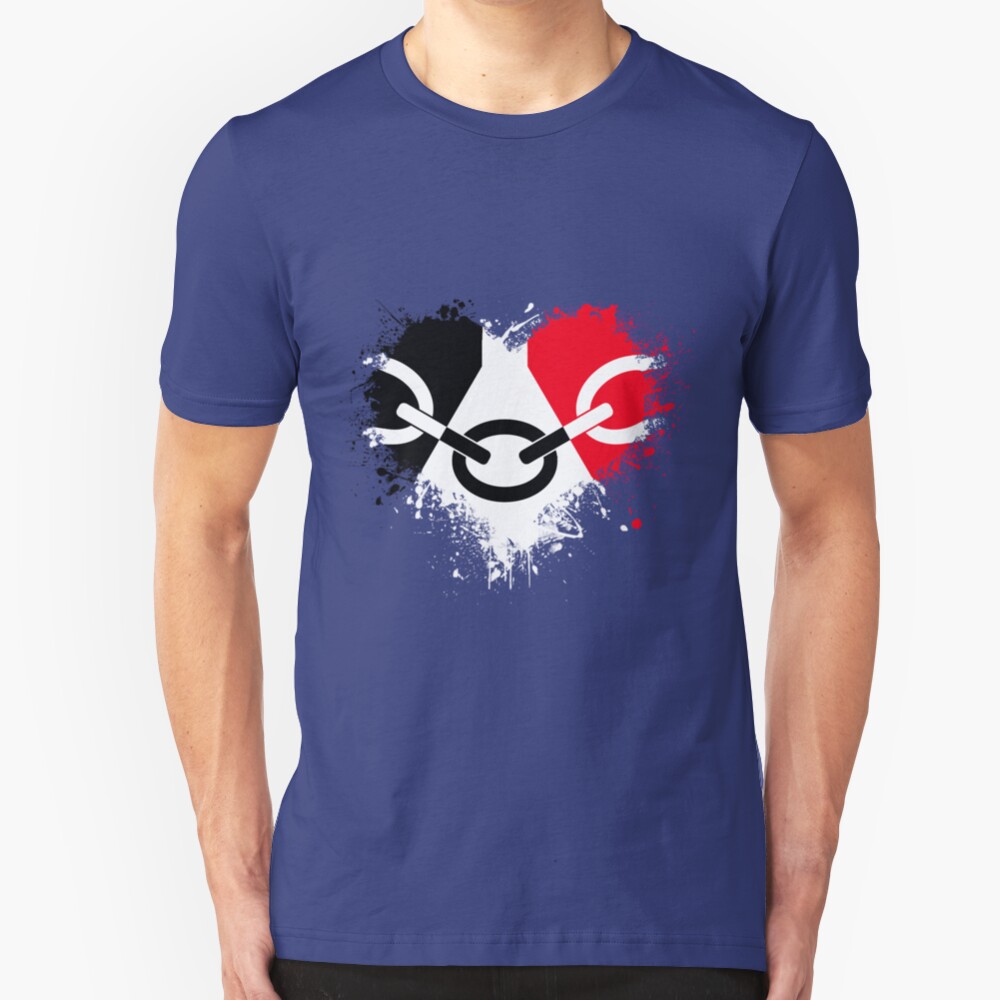 Black Country Heart Slim Fit T-Shirt