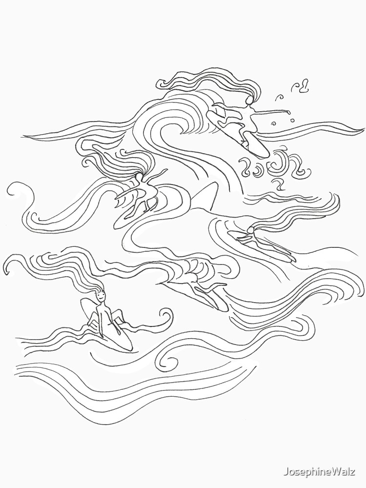 Ladies surfer von JosephineWalz
