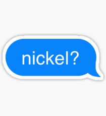 Nickel at UCONN Sticker