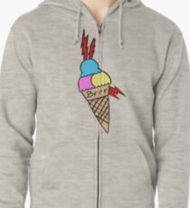 Brrr Brr Hoodie mit Reißverschluss