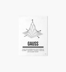 GAUSS - Mathematiker Sammlung Galeriedruck