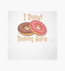 I Donut Belong Here Mini Bakery Shop Scarf