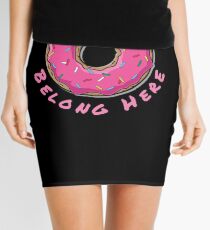 I Donut Belong Here Mini Bakery Shop Mini Skirt