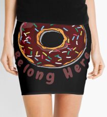 I Donut Belong Here Mini Bakery Shop Mini Skirt