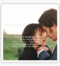 Pride and Prejudice Sticker