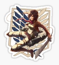 Mikasa Ackerman Sticker
