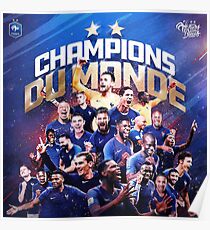 France - Champions of The World Poster