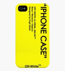 Off White Yellow Skin iPhone 4s/4 Case
