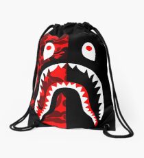 bape shark 126 Drawstring Bag