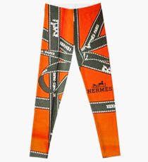 Hermes Tape Box Collage Leggings