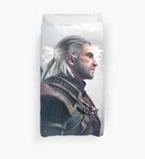 witcher geralt warrior Duvet Cover