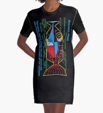 NDVH Babel Fish Graphic T-Shirt Dress