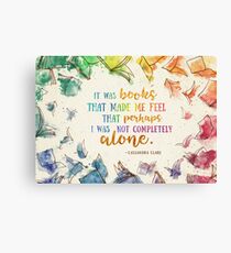 It was books Canvas Print