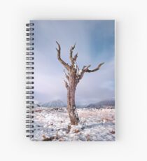Rannoch moor tree Spiral Notebook