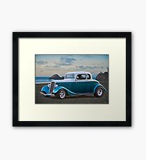 1934 Ford Five-Window Coupe Framed Print