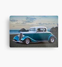 1934 Ford Five-Window Coupe Metal Print