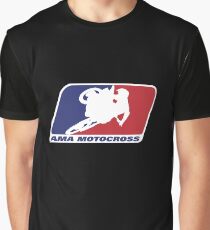 AMA Motocross Merchandise Graphic T-Shirt