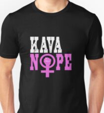 Kava Nope Lilac Venus White Nails Unisex T-Shirt