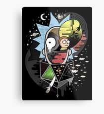 Rick Polarity Metal Print