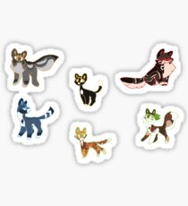 In die Wildnis Sticker
